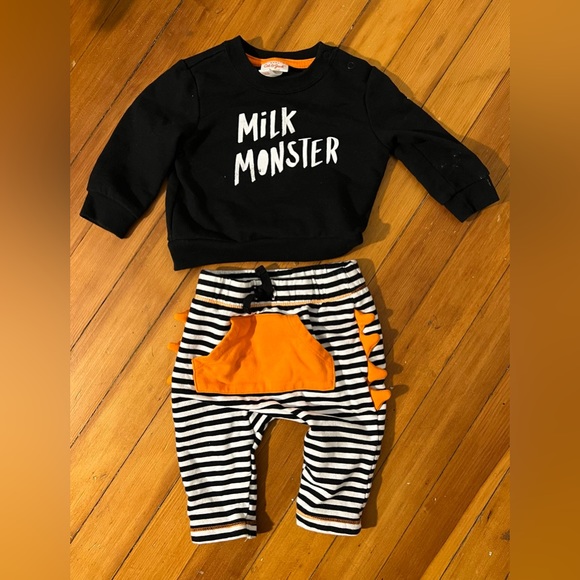 Cat & Jack Other - Cat & Jack Halloween Milk Monster Outfit, 3-6 months